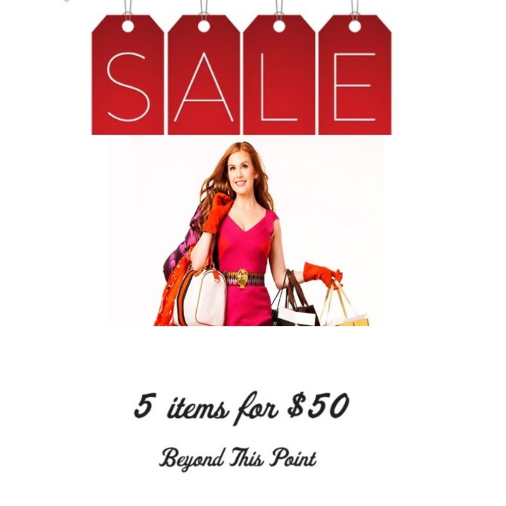 5 items for $50